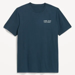 Soft-Washed Crew-Neck Graphic T-Shirt