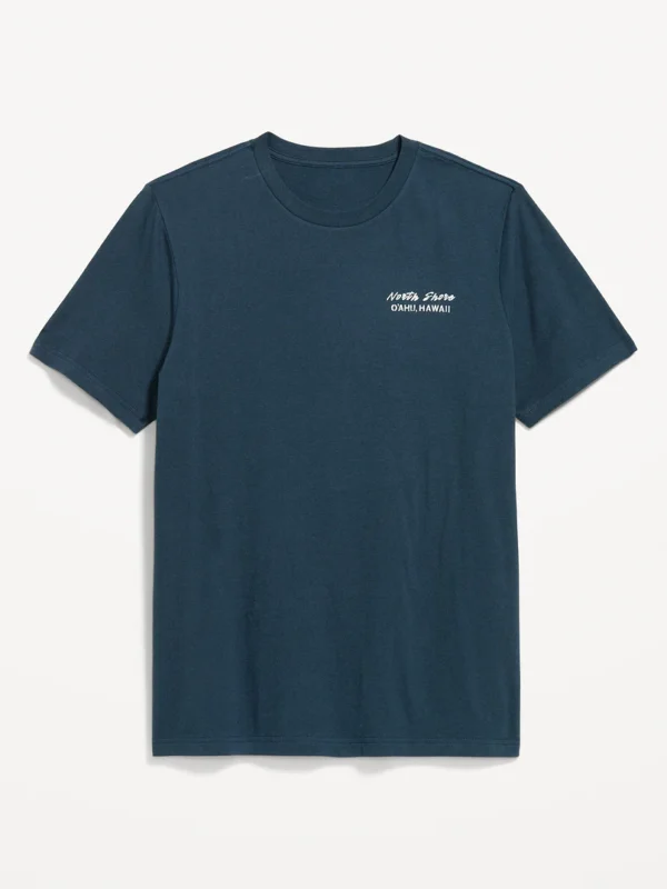 Soft-Washed Crew-Neck Graphic T-Shirt
